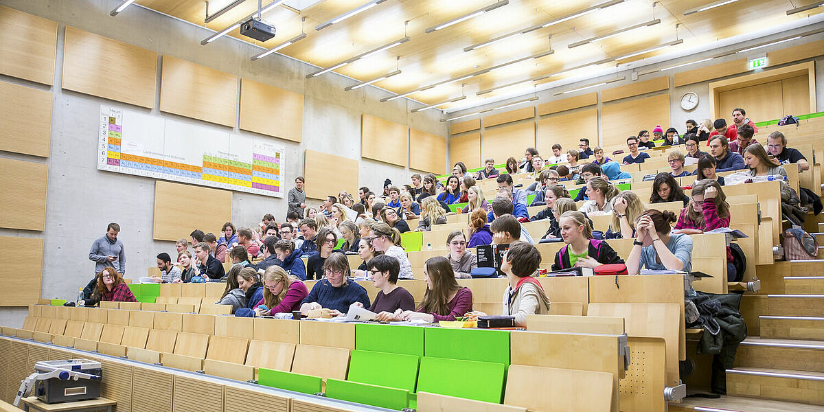 Symbolbild Vorlesung in der Biochemie